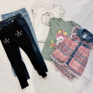 Girls Clothing Bundle – Size 6 (6 Pieces)